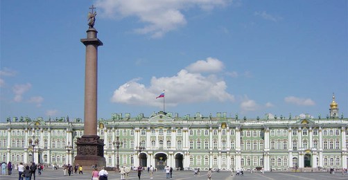 the winter palace, home of the hermitage museum, st. petersburg