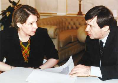 tatiana diachenko and valentin yumashev. photo: yuri feklistov